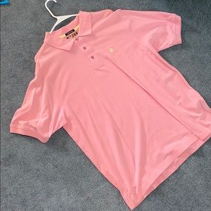 Pink Collar Coogi Shirt Size XL